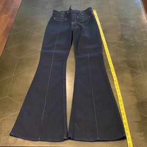 Chic wide leg jeans Size 25 with 41” L